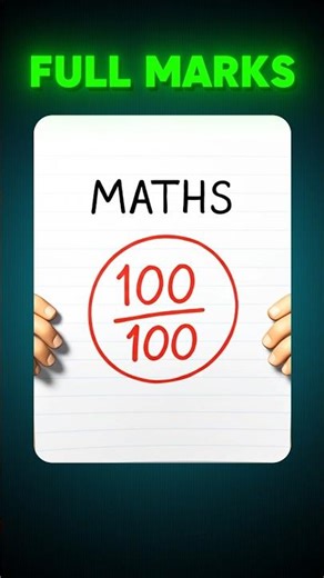 How to Get Good Marks in Maths #shorts #studytips