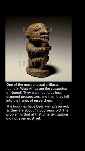 One of the most unusual artifacts found in West Africa are the statuettes of Nomoli.