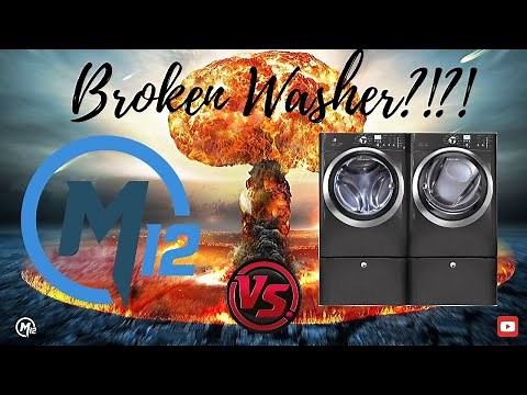 PT. 1 Fix Electrolux Washer Not Draining! (Similar process for most washers) - Maknificent12