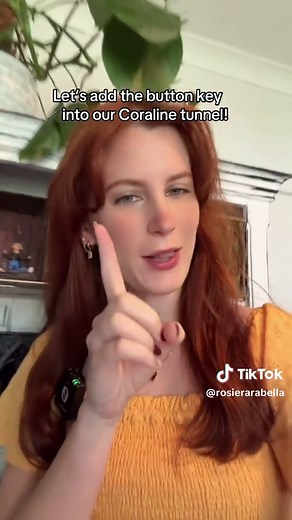 Adding Button Key to Coraline Tunnel: DIY Craft Ideas