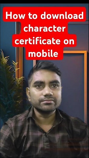 How to download character certificate | Police verification certificate download online | #taruntech