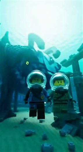 LEGO Team vs Giant Fire Dragon Showdown!