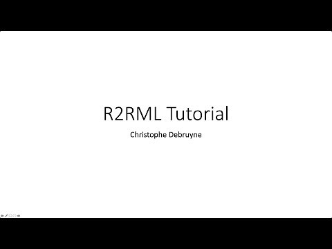 R2RML Tutorial