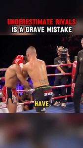 Underestimating opponents is always a serious mistake boxing #boxing #mma #boxer | Moto Boys