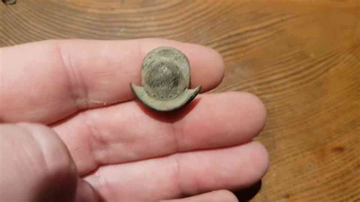 Curious finds discovered with a metal detector in the British countryside