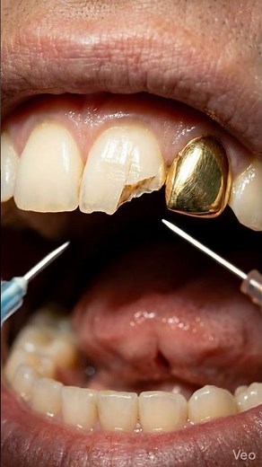 Fixing a Chipped Front Tooth! (Did you see the background? 👀)