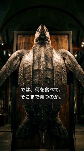 916キロ、クラゲだけで育つカメ