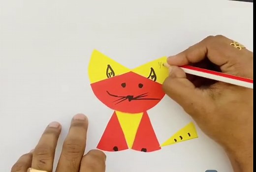 FRACTION KITTY CAT | MATHS PROJECT | MATHS DICTIONARY