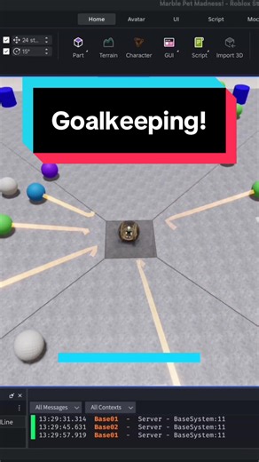 We purposefully built in a passive strategy to prevent items from draining. #roblox #robloxdev #robloxstudio #robloxgames #rocketleague