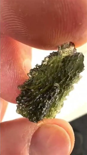 This Moldavite Looks Unreal but it is REAL!