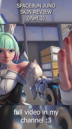 🐰 SPACEBUN: Juno Highlight Intros #shorts #overwatch2 #overwatch #juno