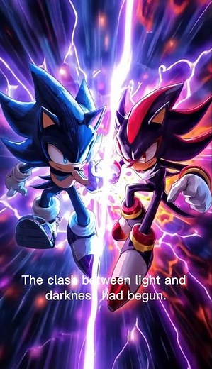 Dark Sonic Awakens ⚡ | Epic Sonic Transformation | #Shorts