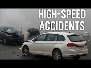Ultimate Car Crash Compilation / Dashcam Videos / High-Speed Accidents
