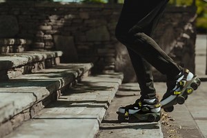The world's fastest shoes: Moonwalkers - electric-powered roller skates that increase walking speed by 250% - are available on Kickstarter