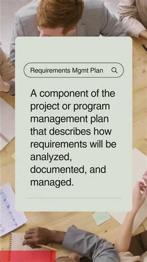 What is Requirements Management Plan in Project Management?