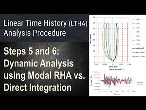63 - LTHA Procedure - Steps 5 and 6: Dynamic Analysis using Modal RHA vs. Direct Integration