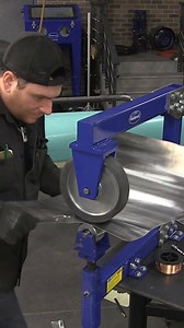 230K views · 1.3K reactions | Do you know the purpose of a forming band for an english wheel? #metalfabrication #metalfab #sheetmetal #sheetmetalfabrication #custom #welding #cuttingmetal #bendingmetal #tigwelding #migwelding #weldporn #welder #fabricator | Eastwood | Facebook