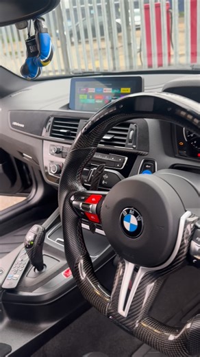 1 of 1 BMW M140i Shadow Edition 🐉 on Instagram: "3 / 3 - Interior now Complete with the help of @bimmer.tech @bimmer.tech provided the final piece of the jigsaw, making the interior feel much more premium and giving me the flexibility to enjoy my favourite shows in the comfort of my own car! For the rest of the year, my discount code will apply not just on the MMI PRO but on other products too like their Remote Start! The perfect Christmas present could be on Bimmertech’s website! Give them a f