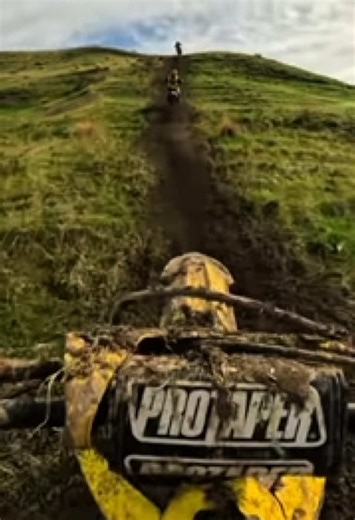 Couple Bogs and Hill Climbs on Dirt Bikes