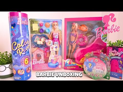 BARBIE ASMR Unboxing 🎧✨ Satisfying Barbie Toy Opening | Relaxing Sounds