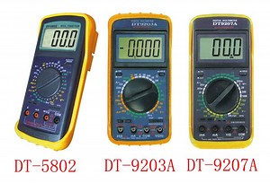 [Hot Item] Digital Multimeter (DT-5802 DT-9203A DT-9207A)