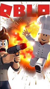 I Took Down the Chef in Roblox… With a Launcher 💥😳