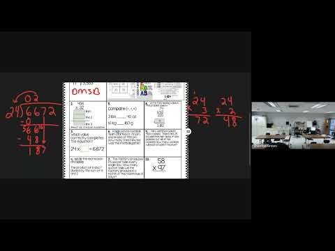 Weekly Review #12 5th grade math