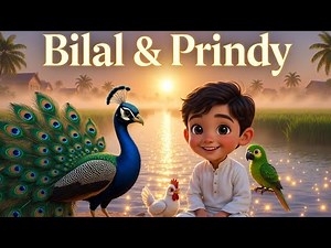 Bilal and His Three Birds | Islamic Moral Cartoon Story in Urdu | Kids Islamic Animation 2025