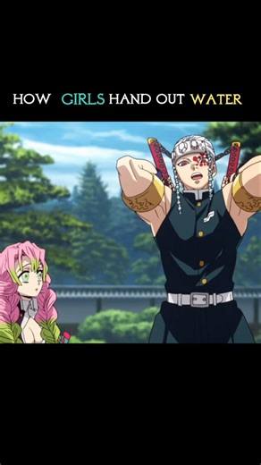 Gyomei style was different😅🔥#animeedit #anime #demonslayer #trendy #comedy