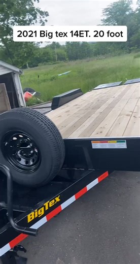Excited to put this bad boy to use. Maybe next year I’ll get a gooseneck too#bigtex #trailer #operator #fypシ #construction