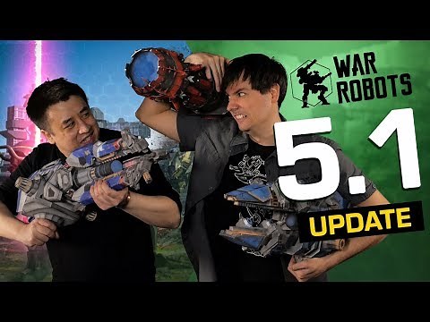 War Robots Update 5.1 Overview (Pilots, Anticontrol, Death Mark, Advanced Repair Kit)