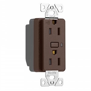 RFTR9605-TRB | Eaton Z-Wave Plus Split control wireless receptacle | Eaton