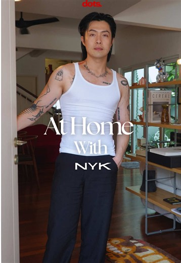 Step inside @nyk’s world - a personal sanctuary thoughtfully curated beyond trends, where every corner reflects the things he truly loves. From handcrafted DIY furniture and eclectic art pieces collected along his journey to his beloved Evangelion collection, each detail carries a story of passion and personality. His vision? A cosy creative haven where he can unwind, recharge, and create music, surrounded by the pieces that inspire him every day.