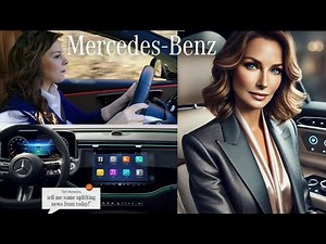 Human-like Conversations With Mercedes Enabled by MBUX Voice Assistant and AI