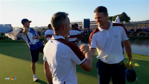 Captains Keegan Bradley and Luke Donald talk about how the Nicklaus-Jacklin Award perfectly embodies the spirit of the Ryder Cup. NBC Sports | Aon | Golf Channel