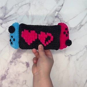 Crochet Pixel Gamer Console Pattern PDF Magnetic Controller Amigurumi Kawaii Gaming Plushie Cute Desk Decor Downloadable Crochet Pattern - Etsy
