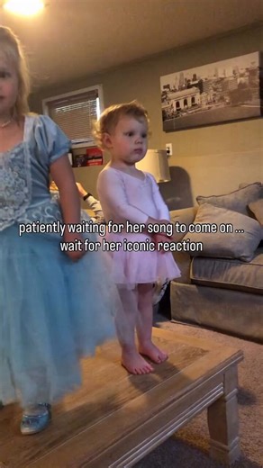 Patiently waiting for her song to come on...wait for her iconic reaction.