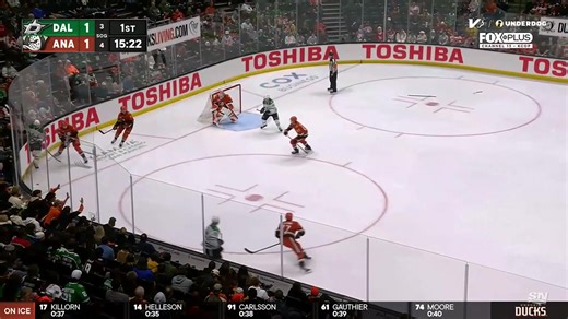 Roope Hintz rips it top shelf for the go-ahead goal 💫 📺: Stars vs. Ducks live on Sportsnet | Sportsnet