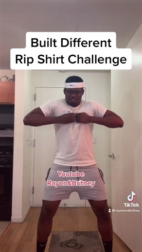 BUILT DIFFERENT Rip Shirt Challenge😂 #stitch #couplesfyp #foryou #foryoupage #couplegoals #tiktokcouple #fyp #nyc #builtdifferent #ripshirt