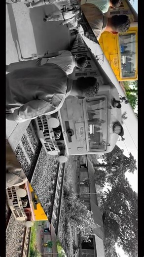Train Passing Like a Movie Scene #status #viral #phonkmusic #shorts #train #cinematic
