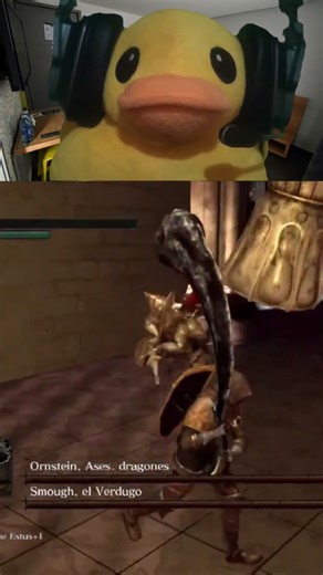 First encounter against Ornstein & Smough 💀 #darksouls #patent #bossfight #hard #2vs1
