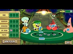 Spongebob Squarepants: Poop Deck Draw Down! Gameplay