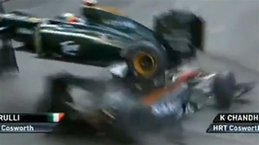 15年前，有支F1车队叫HRT，他们几乎每个弯都漂移