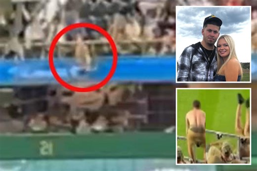 Disturbing rap sheet of man charged after baseball fan fell 21ft from stands