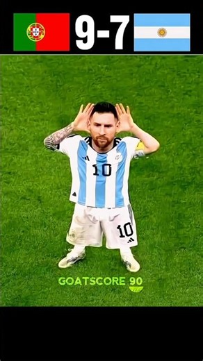 World cup 2026 final Imaginary || Portugal Vs Argentina full penalty shootout #messi Vs #ronaldo