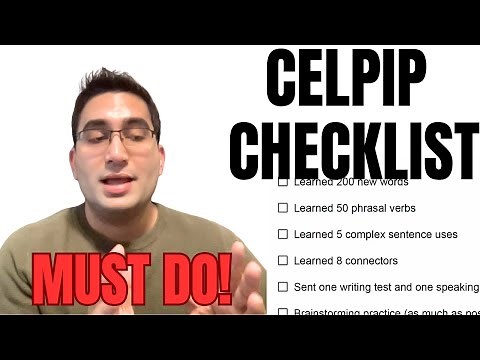 [BEST CELPIP RESOURCE] The Complete CELPIP Checklist You NEED To Go Through Before the Exam!