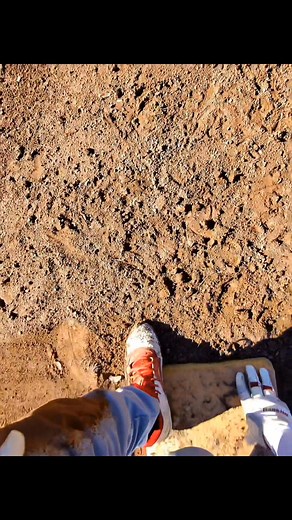 POV stealing first with a small lead... 6 seconds from 1st to second. That's 3 seconds too slow in the big leagues... for my age ill take it 😭😅🤣 | Freddy Torres