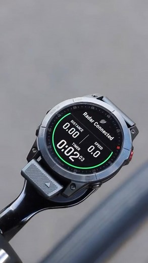 391K views · 6.4K reactions | Did you know the Varia rearview radar connects to compatible Garmin smartwatches to alert you to approaching cars? | Garmin Cycling | Facebook