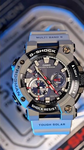 G-Shock Frogman Analogue Diving Watch with Tough Solar