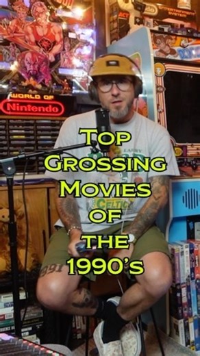 Super Retro on Instagram: "The Top Grossing Movies of the 1990’s. Prepare to go back in time. #90sMovies #90s #1990s #Nostalgia #Throwback"